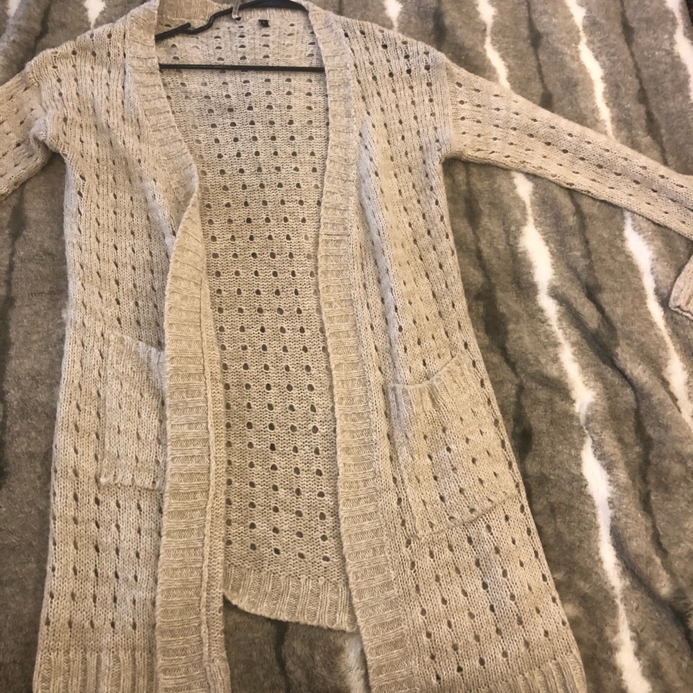 Women’s knee length sweater